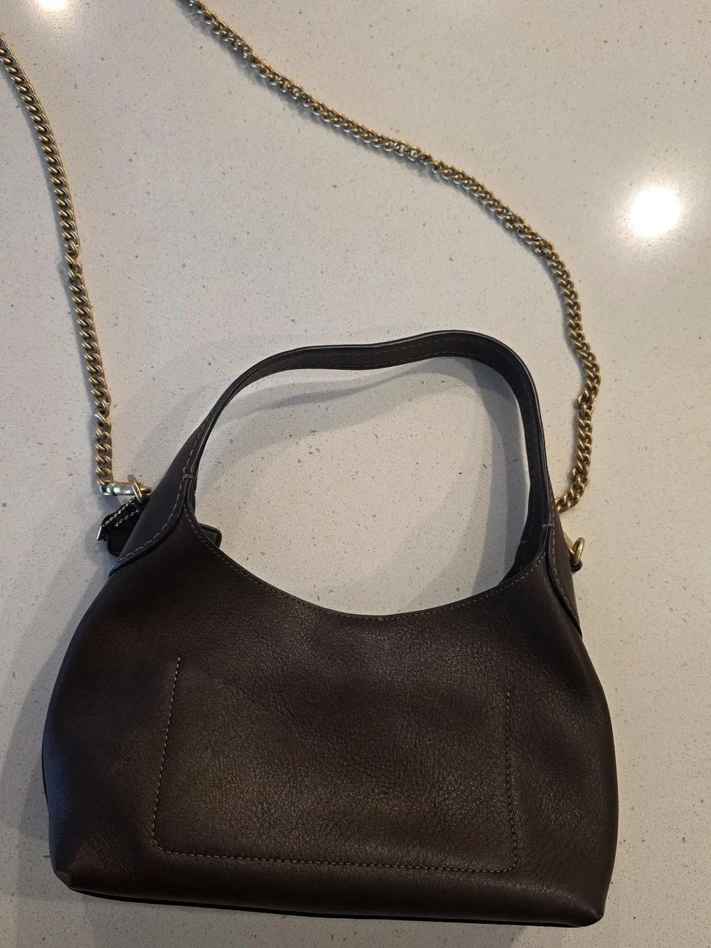 Coach Women's Maple Brooklyn 23 Leather Crossbody - Picture 4 of 8